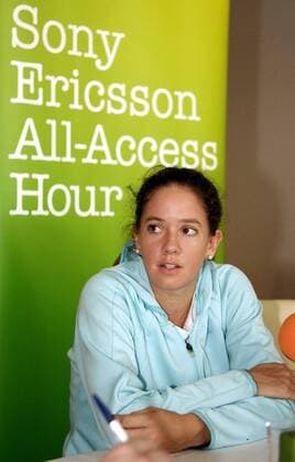 Patty Schnyder (Schweiz) anläßlich der Sony Ericsson All Access Hour bei den Generali Ladies 2008 in Linz -  Tennis Damen Generali Ladies 2008, WTA Tour, PK, Pressetermin Vdig Einzelbild Linz