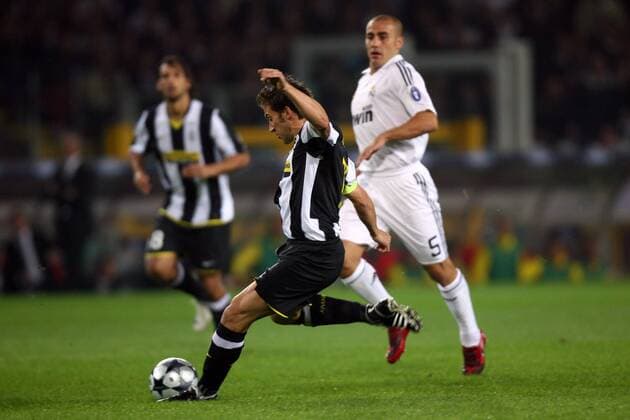 Alessandro del Piero (Juventus Turin) -  Fußball EC 1 Herren Champions League 2008 2009, Juve, Juventus Turin - Real Madrid, CF Einzelbild Turin Dynamik,