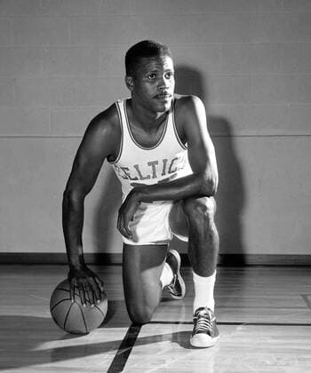 K. C. Jones (Boston Celtics) - Basketball Herren NBA 1962 1963 Einzelbild EDITORIAL USE ONLY