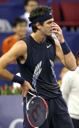 Juan Martin Del Potro (Argentinien) -  Tennis WM Herren ATP Masters Cup 2008, Series, Tour Einzelbild Shanghai