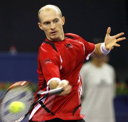 Nikolay Davydenko (Rußland) -  Tennis WM Herren ATP Masters Cup 2008, Series, Tour Einzelbild Shanghai Dynamik,