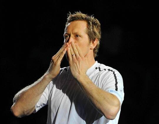 Jonas Björkman (Schweden) beendet seine aktive Karriere beim ATP Masters Cup 2008 -  (IMC27059) Tennis Herren ATP Masters Cup 2008, Series, Tour, Vdig Einzelbild Shanghai