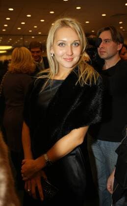 Elena Vesnina (Rußland) anlässlich einer Preisverleihung im Radisson Moskau -  Tennis Damen Russian Cup 2008, WTA Tour, Preisverleihung, Ehrung, Spielerehrung Einzelbild Moskau