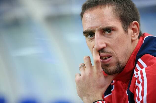 Franck Ribery (Frankreich) -  (pan2879) Fußball Länderspiel Herren Freundschaftsspiel 2008, Test, Testspiel, Nationalmannschaft Einzelbild Paris
