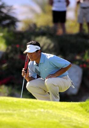 Kyoung Ju Choi (Südkorea) -  Golf Herren LG Skins Game 2008, PGA Tour Einzelbild Indian Wells