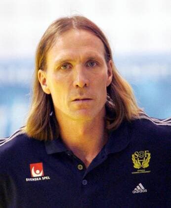 Co Trainer Staffan Olsson (Schweden) -  Handball Länderspiel Herren EM Qualifikation 2008, Nationalmannschaft Porträt Resita