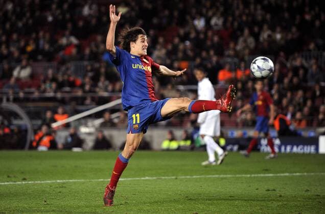 Bojan Krkic (FC Barcelona) -  (pan29076) Fußball EC 1 Herren Champions League 2008 2009, FC Barcelona, Barca Einzelbild Barcelona Dynamik,