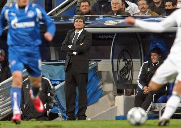 Trainer Juande Ramos (Real Madrid) -  Fußball EC 1 Herren Champions League 2008 2009, Real Madrid - FC Zenit St. Petersburg 3:0 Totale Madrid