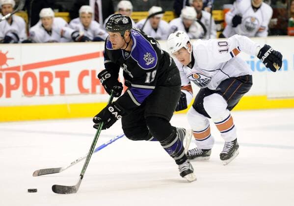 Kyle Calder (Los Angeles Kings) - (Icon7081205680) Eishockey Herren NHL 2008 2009 Einzelbild Los Angeles, LA, L A Dynamik, EDITORIAL USE ONLY