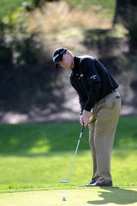 Steve Stricker (USA) -  Golf Herren Chevron World Challenge 2008, PGA Tour Einzelbild Thousand Oaks Dynamik,
