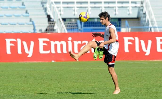 Alexandre Pato (AC Mailand) - Fußball Herren Serie A 2008 2009, 1. Italienische Liga, Milan, Training, Trainingslager Einzelbild Dubai