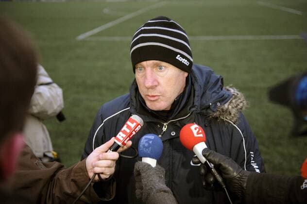 Neuer Trainer Luis Fernandez (Reims) im Interview -  Fußball Herren Ligue Deux 2008 2009, 2. Französische Liga, Stade de Reims Einzelbild Reims