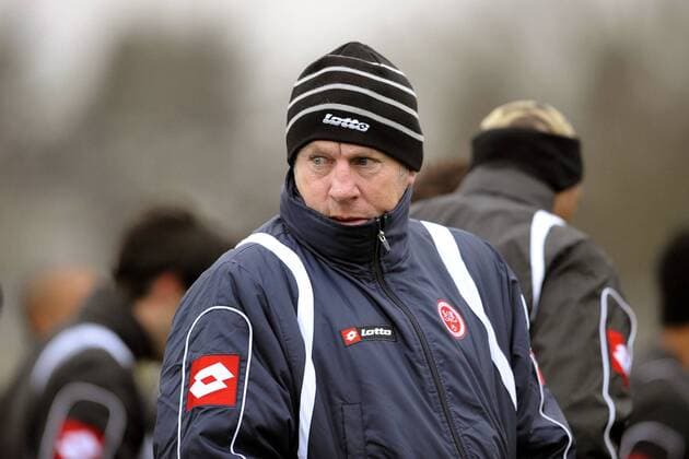 Trainer Luis Fernandez (Reims) -  Fußball Herren Ligue Deux 2008 2009, 2. Französische Liga, Stade de Reims Einzelbild Reims