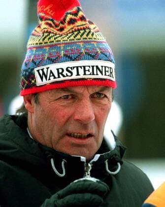 Toni Sailer (Österreich), Technischer Direktor der FIS -  Alpiner Skilauf Herren Weltcup 1996 1997, Welt Cup, Worldcup, World, WC, Ski Alpin, Skisport, Porträt Val d Isere, dIsere
