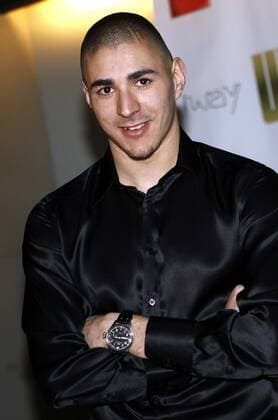 Karim Benzema (Frankreich Lyon) anlässlich der Präsentation seiner neuen Internetseite -  (pan29430) Fußball Herren Ligue 1 2008 2009, 1. Französische Liga, Olympique Lyonnais, OL Einzelbild Lyon