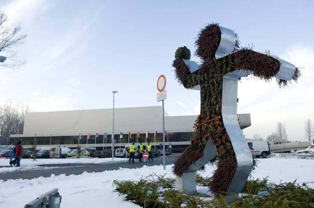 Gradksa dvorana in Varazdin, Austragungsort der Handball WM 2009 Handball WM Herren WM 2009, Länderspiel, Nationalteam Totale o0 Arena Varazdin Varazdin