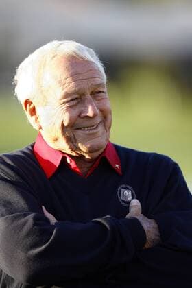 Arnold Palmer (USA) - (Icon740012509062) Golf Herren Bob Hope Classic 2009, PGA Tour, Porträt La Quinta EDITORIAL USE ONLY