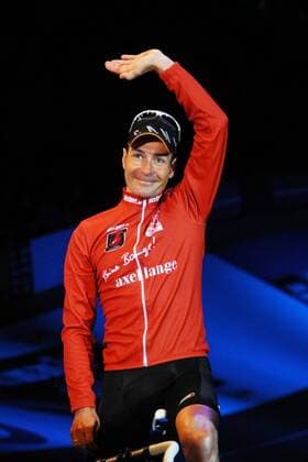 Erik Zabel (Deutschland) Radsport Herren Berliner Sechstagerennen 2009, Sechstage, Sixdays, six days, sechs, 6 Einzelbild Halle Berlin