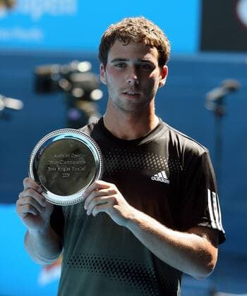 Alexandros Ferdinandos Georgoudas (Deutschland) - Finalist bei den Australian Open 2009 der Junioren Tennis Herren Australian Open 2009, Grand Slam, ATP Tour, Finale, Junioren, Jugend, Nachwuchs Einzelbild Melbourne