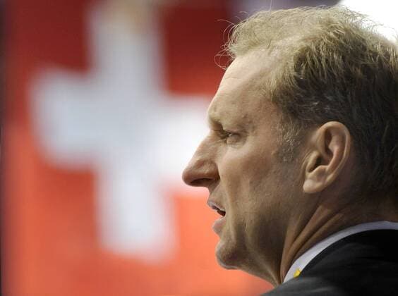 Nationaltrainer Ralph Krueger (Schweiz) -  Eishockey Länderspiel Herren Freundschaftsspiel 2009, Test, Testspiel, Nationalmannschaft Porträt Rapperswil