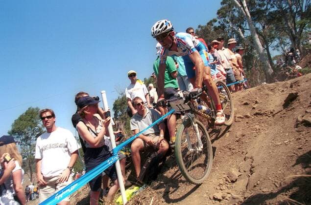Christophe Dupouey (Frankreich) -  (pan865) Mountainbike Herren MTB 2000, CrossCountry, Cross Country Einzelbild