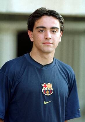 Xavi Hernandez (FC Barcelona) -  - NOxONLINExUSE Fußball Herren Saison 1998 1999, FC Barcelona B, Barca, Junioren, Jugend, Nachwuchs, Porträt Barcelona