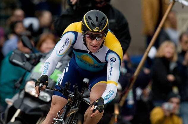 Lance Armstrong (USA Astana) - (ZUMAs76) Radsport Herren Tour of California 2009, Kalifornien, Straßenradsport, Straße, Rad, Prolog o0 Amgen Einzelbild Sacramento