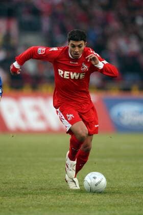 Adil Chihi (Köln) Fußball 1. BL Herren Saison 2008 2009, 1. FC Köln Einzelbild Köln Dynamik,
