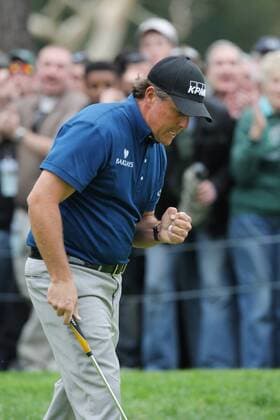 Phil Mickelson (USA) -  (2009022309532521) Golf Herren Northern Trust Open 2009, PGA Tour Einzelbild Pacific Palisades