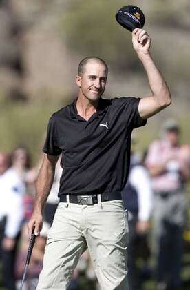 Geoff Ogilvy (Australien) - Sieger des WGC Accenture Matchplay 2009 in Marana - (Icon3175053) Golf WM Herren World Golf Championships 2009, WGC Accenture Matchplay, Match Play, PGA Tour, Einzelbild Marana Freude, EDITORIAL USE ONLY