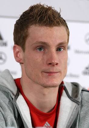 Marcell Jansen (Deutschland) Fußball Herren Nationalmannschaft 2009, Pressekonferenz, Pressetermin Porträt Leipzig