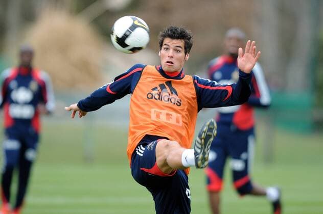 Yoann Gourcuff (Frankreich) -  (pan30733) Fußball Herren Nationalteam 2009, Training, Vdig Einzelbild Clairefontaine Dynamik,