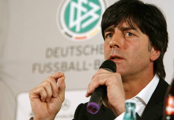 Bundestrainer Joachim Löw (Deutschland) - Pressekonferenz Fußball Herren Nationalteam 2009, Pressekonferenz, Pressetermin, Vdig Einzelbild Leipzig
