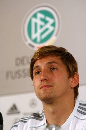 Torwart Rene Adler (Deutschland) - Pressekonferenz Fußball Herren Nationalteam 2009, Pressekonferenz, Pressetermin, Vdig Porträt Leipzig