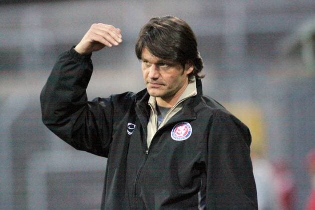 Fußball, Trainerhistorie, Wuppertaler SV Trainer Uwe Fuchs (Wuppertal) Fußball Herren 3. Liga 2008 2009, Wuppertaler SV Borussia, WSV Einzelbild München