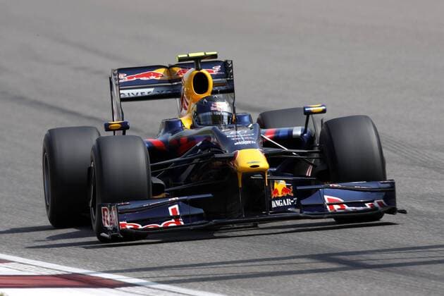 Sebastian Vettel (Deutschland Red Bull) in seinem Boliden Motorsport Grand Prix Herren Großer Preis von China 2009, Formel 1 Weltmeisterschaft, F1, F, GP, WM, Qualifying Einzelbild Shanghai
