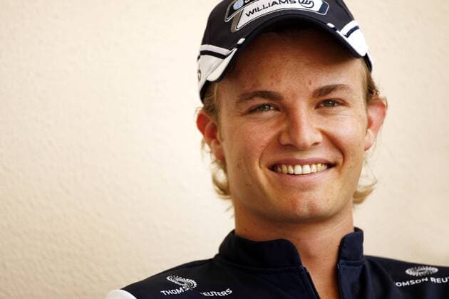 Nico Rosberg (Deutschland Williams) Motorsport Grand Prix Herren Großer Preis von Bahrain 2009, Formel 1 Weltmeisterschaft, F1, F, GP, WM Porträt Manama Sakhir