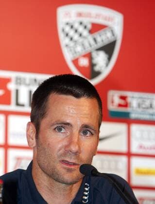Michael Wiesinger, neuer Co Trainer des FC Ingolstadt 04 Fußball 2. BL Herren Saison 2008 2009, FC Ingolstadt 04, Präsentation, Pressetermin, PK Porträt Ingolstadt