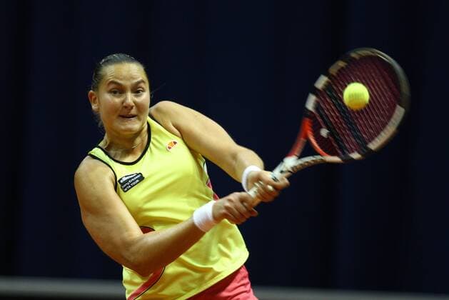Nadia Petrova (Russland) Tennis Damen Porsche Grand Prix 2009, WTA Tour Einzelbild Stuttgart