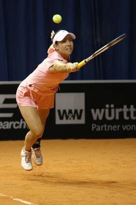 Zheng Jie (China) Tennis Damen Porsche Grand Prix 2009, WTA Tour Einzelbild Stuttgart