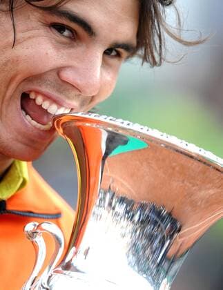 Rafael Nadal (Spanien) gewinnt die Internazionali BNL d Italia 2009 - (AS7003) Tennis Herren Internazionali BNL d Italia 2009, dItalia, Masters Series, ATP Tour Einzelbild Rom