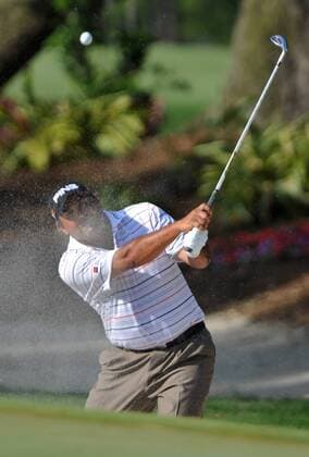 Angel Cabrera (Argentinien) -  (JAX20090509320) Golf Herren The Players Championship 2009, PGA Tour, TPC at Sawgrass Einzelbild Ponte Vedra Beach Dynamik,