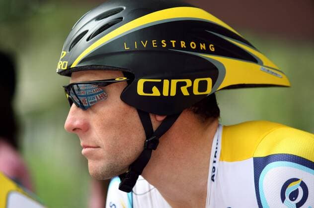 Lance Armstrong (USA Astana) -  (pan31444) Radsport Herren Giro d Italia 2009, dItalia, Straßenradsport, Straße, Rad, Zeitfahren, Mannschaftszeitfahren Porträt 1. Etappe: Venedig