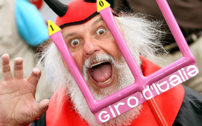 Radteufel Didi Senft (Deutschland) -  Radsport Herren Giro d Italia 2009, dItalia, Rad, Straße, Straßenradsport Einzelbild 7. Etappe: Innsbruck - Chiavenna