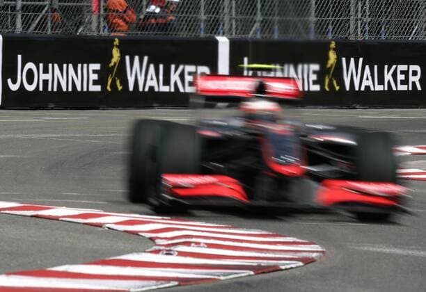 Heikki Kovalainen (Finnland McLaren Mercedes) in seinem Boliden Motorsport Grand Prix Herren Großer Preis von Monaco 2009, Formel 1 Weltmeisterschaft, F1, F, GP, WM Einzelbild Monte Carlo Dynamik,