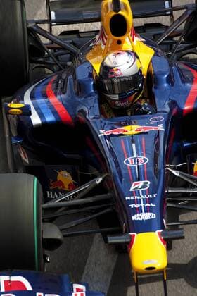 Sebastian Vettel (Deutschland Red Bull) in seinem Boliden -  Motorsport Grand Prix Herren Großer Preis von Monaco 2009, Formel 1 Weltmeisterschaft, F1, F, GP, WM Einzelbild Monte Carlo