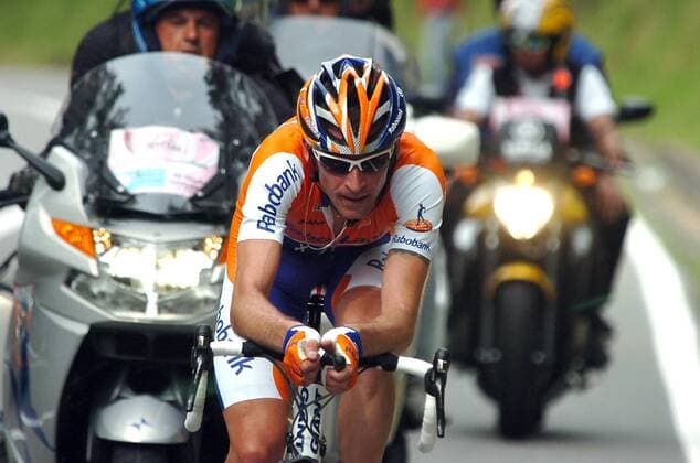 Denis Menchov (Russland Rabobank) -  Radsport Herren Giro d Italia 2009, dItalia, Straßenradsport, Straße, Rad, Zeitfahren, Einzelzeitfahren Einzelbild 12. Etappe: Sestri Levante - Riomaggiore