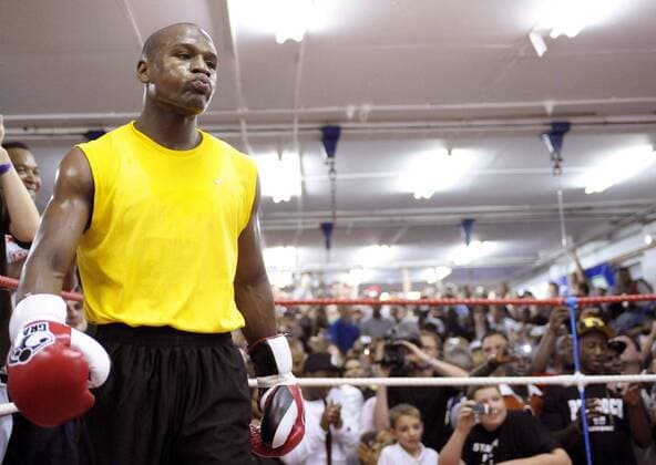 Floyd Mayweather Jr. (USA) -  Boxen Herren Boxsport 2009, Profiboxen, Einzelbild London