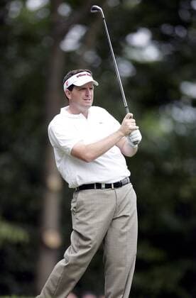 Anthony Wall (England) - EDITORIAL USE ONLY. No use with unauthorised audio, video, data, fixture lists, club league logos or live services. Online in-match use limited to 120 images, no video emulation. No use in betting, games or single club league player publications. Golf Herren BMW PGA Championship 2009, European Tour Einzelbild Virginia Water Wentworth