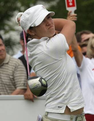 Jade Schaeffer (Frankreich) Golf Damen Ladies German Open 2009, European Tour, Vdig Einzelbild Markt Indersdorf Gut Häusern